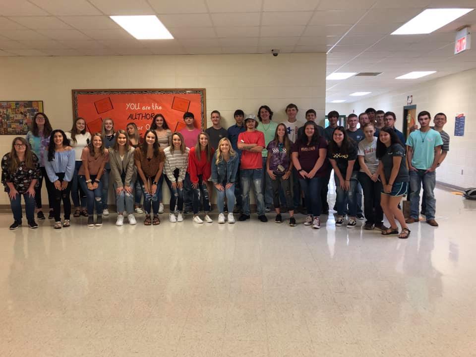 Senior Class Ragball tournament Calico Rock Public Schools Calico